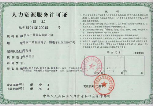 首批獲得《勞務派遣經營許可證》的企業 合規用工的里程碑與勞務派遣服務新篇章